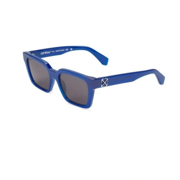 Off-White Blue Square Sunglasses